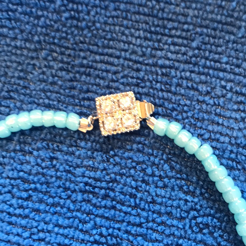 Necklace with crystal clasp - Picture 3 of 5